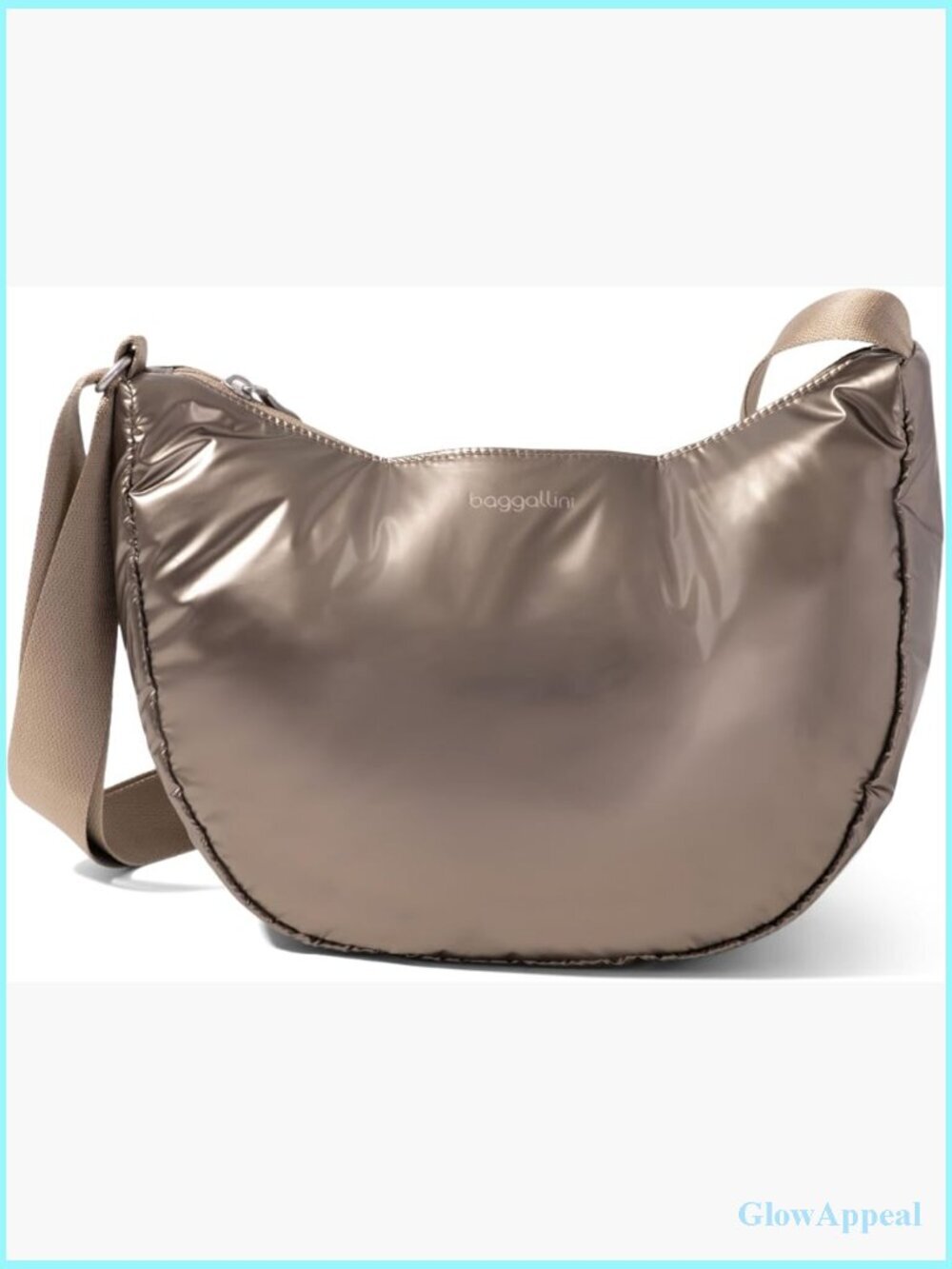 Lightweight 12" Crossbody Hobo Bag – RFID Phone Pocket